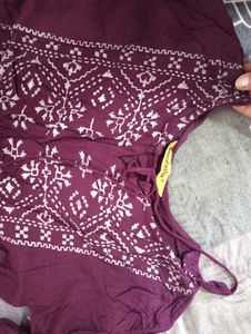 Boho Print Cotton top