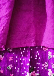 Vibrant Floral Print Kurta Set