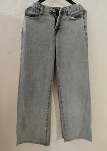 Light Wash Wide Leg Jeans