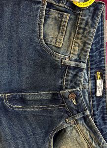 Vintage Wash Wide Leg Jeans