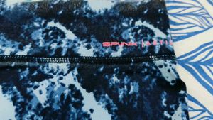 Stylish Blue Marble Print Leggings