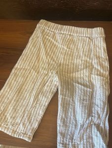 primark Striped Kurta Set with Embroidery