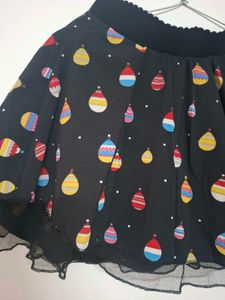 Cute Christmas Ornament Skirt