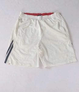 Men's White Athletic Shorts