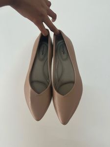 Chic Nude Pointed Toe Heels