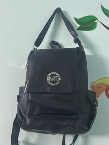Michael Kors Navy Blue Backpack/ Hand Bag(COPY)