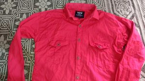 Men's Red Casual Shirt like new