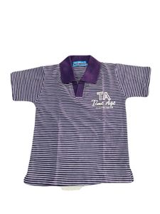 Classic Striped Polo T-Shirt
