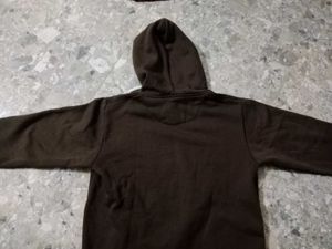 my ex's brown hoodie