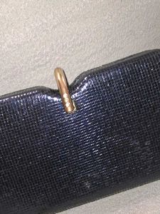 Elegant Navy Blue Clutch