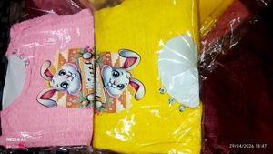 Cute Easter Bunny 2-Piece Set for Girls