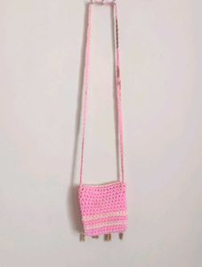 Pastel Crochet Slingbag