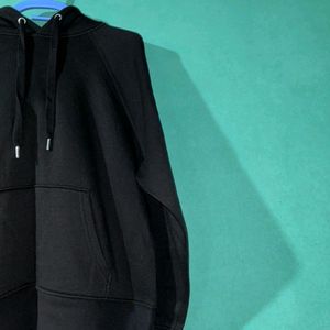 Hnm Black Hoodie Ladies