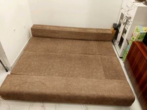 Comfortable Brown Sofa Bed