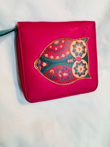 Pink Owl Wallet