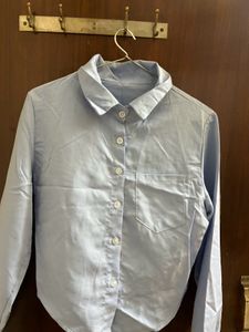 Light Blue Button-Up Shirt