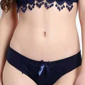 Blue Lace Lingerie Set