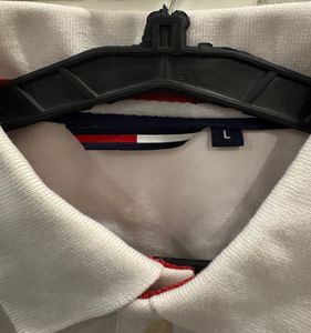 Tommy Hilfiger White Polo Shirt