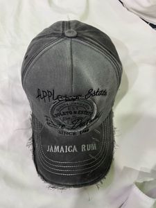 Distressed Jamaica Rum Baseball Cap