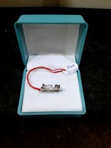 Love ring Pure Silver 925 (Wt: 2.350gm)