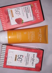 Dot & Key 2 tinted Sunscreen & Face Wash