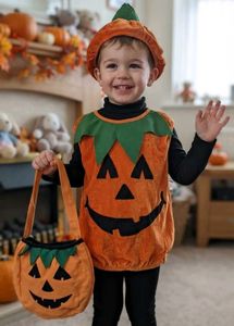 Cute Pumpkin Halloween Costume