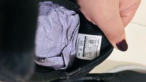 Red tape Stylish Black Slip-On Sneakers