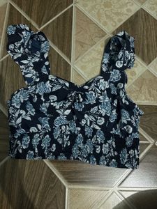 blue cute top