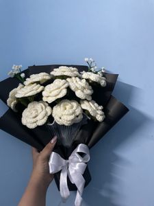 Handmade Crochet Flower Bouquet