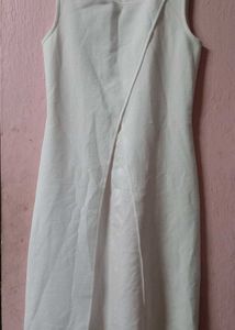 White Sleeveless Dress