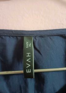 Navy Blue Sleeveless Tunic/Kurti