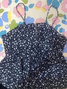 Cute Floral Peplum Top