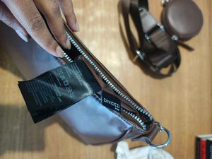 H&amp;M Brown shoulder Bag with Coin Pouch
