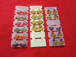 Colorful Stud Earring Set