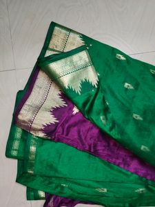 Good And Pink Pattu Saree