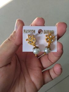Elegant Pearl Drop Earrings