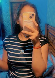 Striped Crop Top with Drawstring Sides