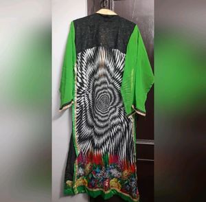 Pakistani Style Kurta (Semi Stitched)