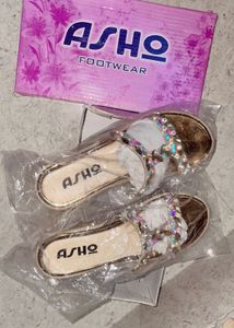 Sparkly Embellished Platform Sandals