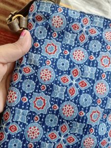 Ajrakh Print Mobile Sling
