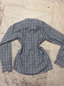 Y2k Korean Plaid Button-Up Shirt