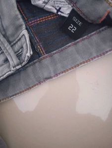 Stylish Grey Denim Jeans for Boys