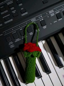Handmade Crochet Keychain