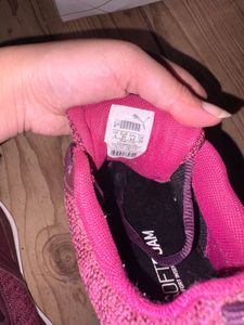 Puma Burgundy Sneakers