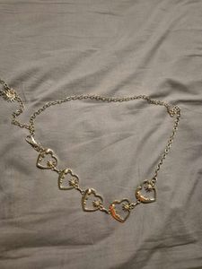 Heart & Moon Charm Belt
