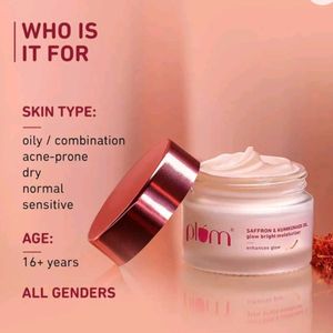 Plum Saffron &amp; Kumkumadi Oil Daily Glow Bright Moi