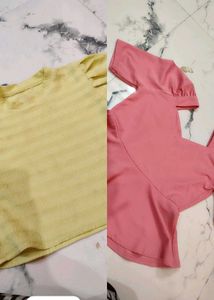 " 2 Cute Trendy Tops Combo 🎀 Pinteresty Vibes 💕”