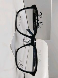 Ray-Ban Matte Black Rectangular Eyeglasses