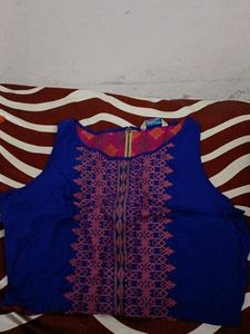 Global Desi Crop Top Or Blouse