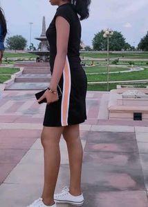 Black Bodycon Mini Dress